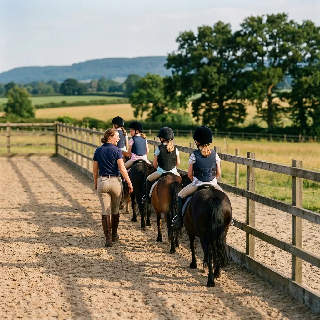 Cours de poney à Saint-Jean-de-la-Porte, Savoie